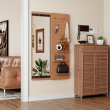47.6 x 15.5 inch multi-functional design panel wall-mounted full-length mirror