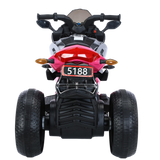 Kids Motorcycle Ride-On Motorcycle 3-Wheels Battery Powered Motorbike  Rechargea