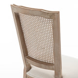 Set of 2 Solid Wood Dining Chair Beige