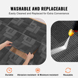 Carpet Tiles Reusable, 24"x 24"Carpet Squares With Padding Attached