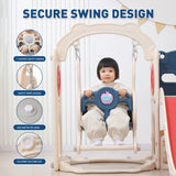 12 in 1 Toddler Outdoor Playset with Swing, Indoor Swing and Slide Set Playgroun