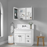 Frameless Mirror Medicine Cabinet - Beveled Edges - 36" x 26"