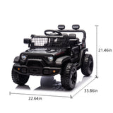 24V Kids Ride on Car W/Parents Control,Four-wheel suspension,2WD,Power display,B