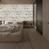 3D Faux Stone Wall Panels, 6 PCS PU Wainscoting Panel for Interior Wall Decor