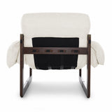 Chenille Accent Chair Beige