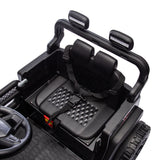 24V Kids Ride on Car W/Parents Control,Four-wheel suspension,2WD,Power display,B