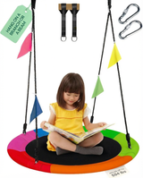 YC saucer swing 40" -Rainbow