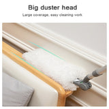 Duster - Long Handle Microfiber - White - With Extension Bar