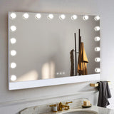 31.5"x22.8" Selfie Remote Control Vanity Mirror with Lights