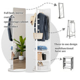 360° Rotating 69"x20" Multifunctional Full Length Mirror