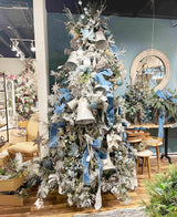 D5' Iced Twig Ball, Decorative Hanging Ball Christmas Tree Ornaments for Holiday