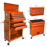 High Capacity Rolling Tool Chest with Wheels and Drawers