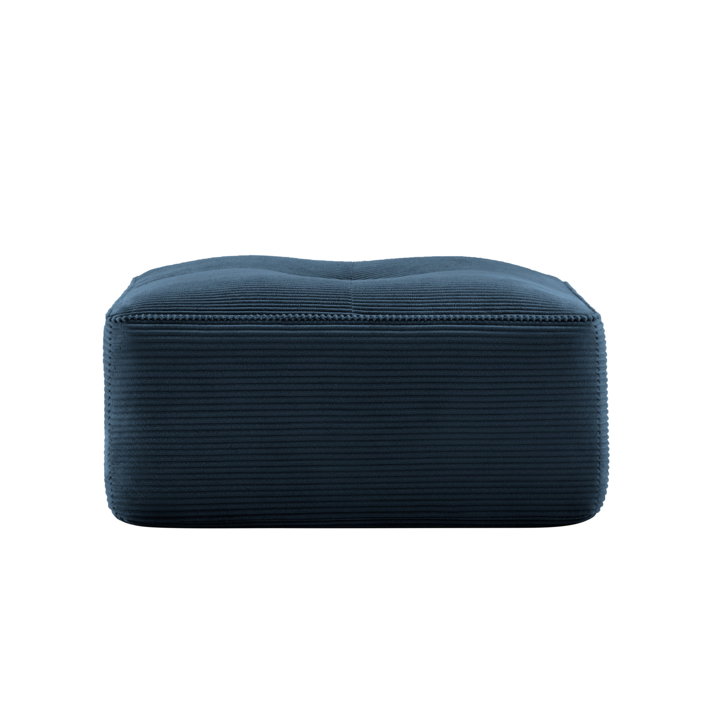Ottoman Corduroy - Blue