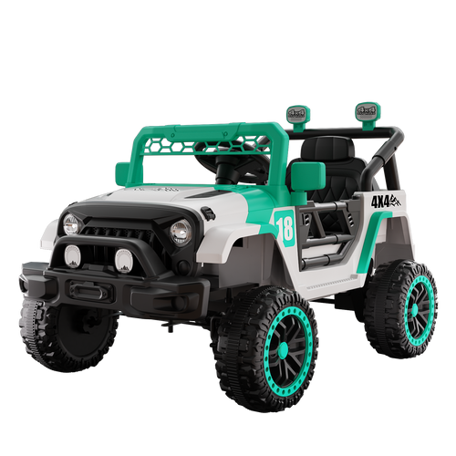 12V Ride on Car with Parent Remote Control, Toddler Electric Car with Spring Sus
