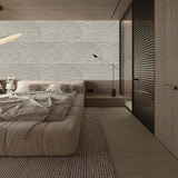 3D Faux Stone Wall Panels, 6 PCS PU Wainscoting Panel for Interior Wall Decor