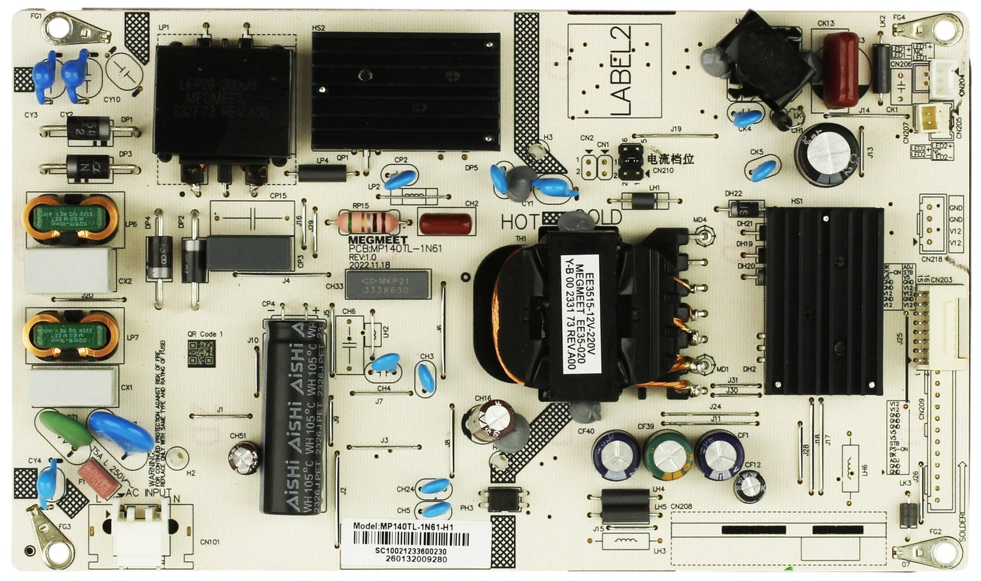 Philips 260132009280 Power Supply for 55PUL6643 F7