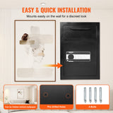 2.5 Cub Depository Safe, Deposit Safe with Drop Slot, Electronic Code Lock
