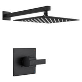 12" Rainfall Shower Faucet Trim Kit