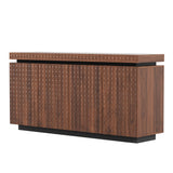 Sideboard Buffet Cabinet, Modern Accent Storage Sideboard