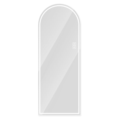 Arch Design LED Full Length Mirror 65" x 21" Dimmable