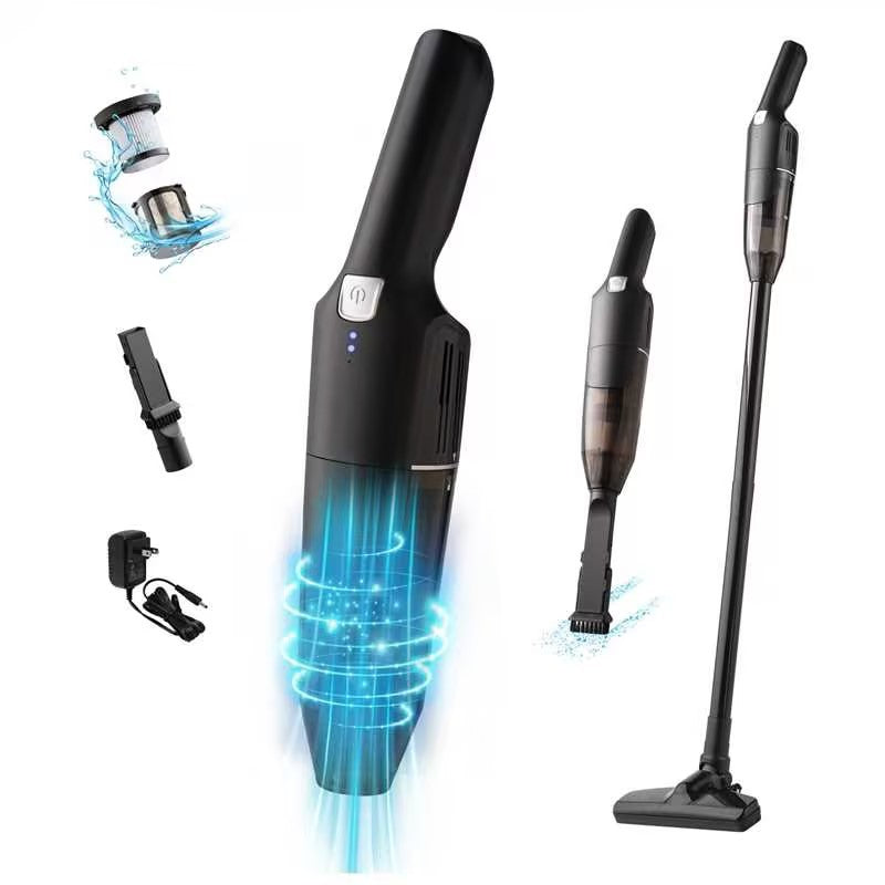 Cordless Stick Vacuum Cleaner 10-17Kpa Powerful Suction