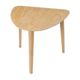 Engineered Wood Dining Table Natural 39"