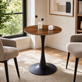 Engineered Wood Dining Table Natural