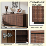 Sideboard Buffet Cabinet, Modern Accent Storage Sideboard