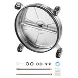 16.5" Stainless Steel Pressure Washer Surface Cleaner 4000 PSI