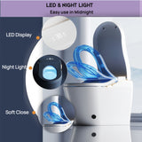 Modern Smart Toilet With Bidet, Auto Flush, Auto Open/Close, Heated Seat