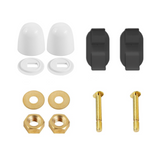 Toilet Floor Bolts and Caps Set 23T02-MBP03