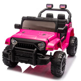 12V Kids Ride On Electric Car W/Parents Control,Dual drive, Four-wheel Suspensio