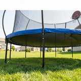 Outdoor Trampoline 14' - Basketball Hoop, Enclosure Net, Ladder