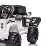 12V Kids Ride On Electric Car W/Parents Control,Dual drive, Four-wheel Suspensio