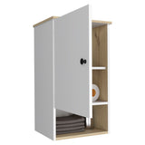 Medicine Cabinet - Single Door - Engineered Wood - Open Shelf