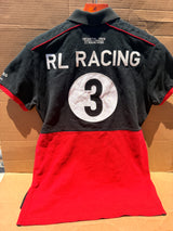 Polo Ralph Lauren Big Pony España RL Racing Team Edition Polo Shirt - Black Red - Size S
