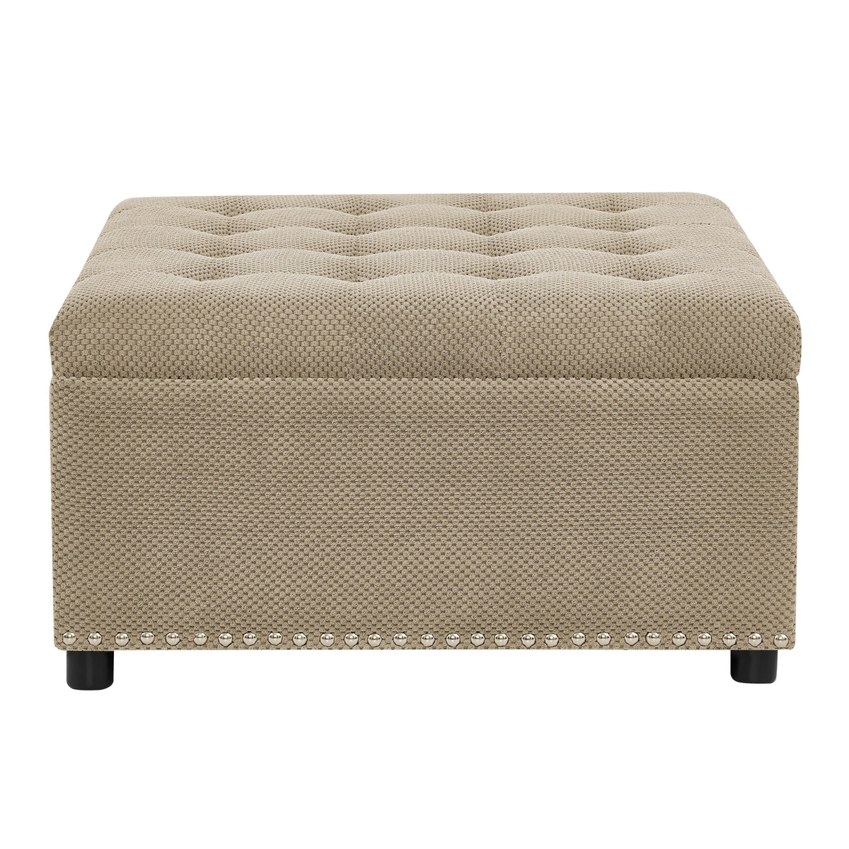 Wood Ottoman Camel
