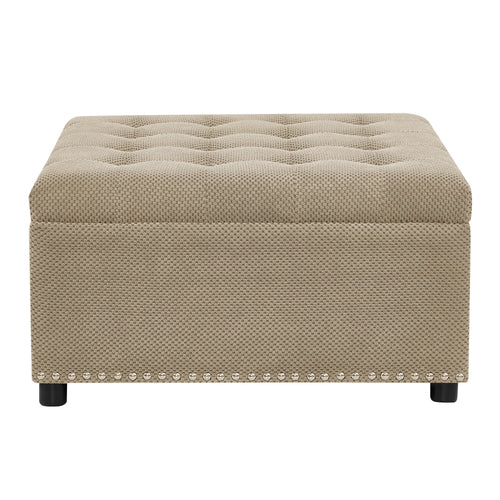 Wood Ottoman Camel