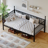 Twin Metal Bed Frame Black