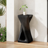 Outdoor Side Table Black