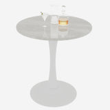 Metal Dining Table White