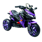 Kids Motorcycle Ride-On Motorcycle 3-Wheels Battery Powered Motorbike  Rechargea