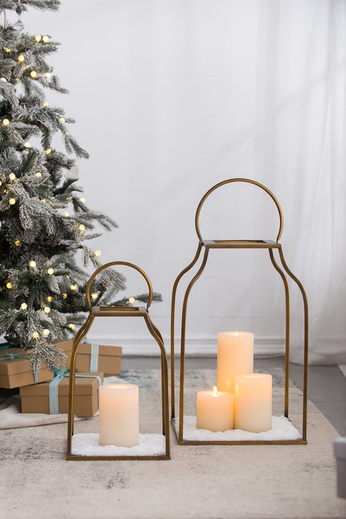King Cottage Lanterns Set of 2