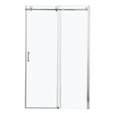 Chrome Single Sliding Bypass Shower Enclosure 48"W x 76"H 8mm