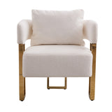 Sofa White/Gold