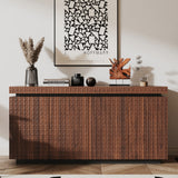 Sideboard Buffet Cabinet, Modern Accent Storage Sideboard