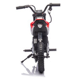 24V Kids Ride On Electric Toy Motocross Motorcycle,200W High Speed Hub Motor,Rea