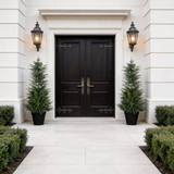 4FT Artificial Real Touch Norfolk Pine Tree 2pcs/set, Potted Plants for Christma