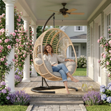 Metal Outdoor Chair Natural