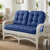 Wicker Chair Cushions Set of 3 - 4" Thick Waterproof